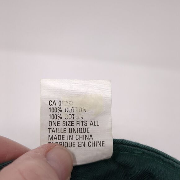 Canada Snapback Hat Green One Size Adjustable Embroidered Patriotic 6 Panel - Picture 9 of 9